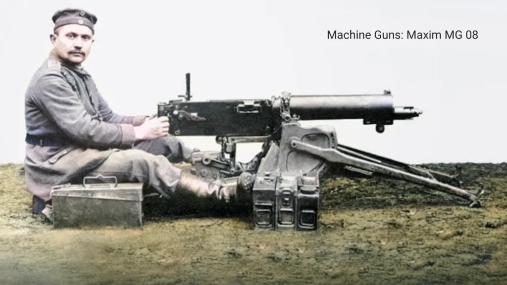 Machine Guns: Maxim MG 08